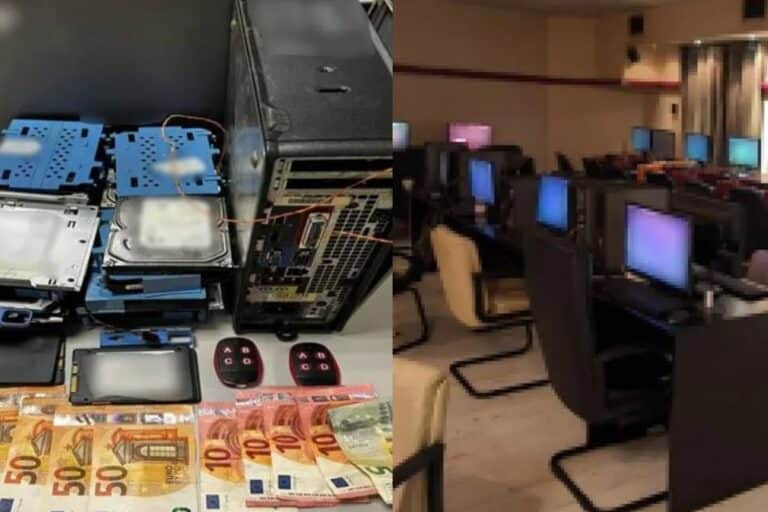 Θεσσαλονίκη: Έπαιζαν «φρουτάκια» σε ίντερνετ καφέ – Συνελήφθησαν τέσσερα άτομα από την ΕΛ.ΑΣ. (εικόνες)