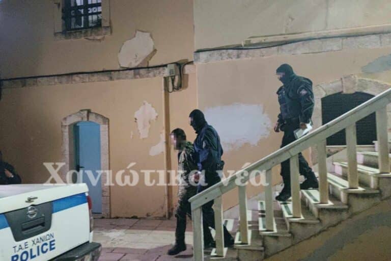 Προφυλακίστηκαν οι δύο κατηγορούμενοι για κοκαΐνη και εκρηκτικά στα Χανιά