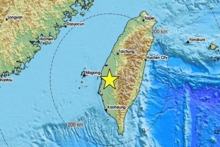 Ισχυρός σεισμός 6 Ρίχτερ στην Ταϊβάν!