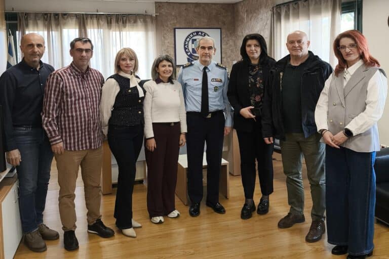 Η Διεθνής Ένωση Αστυνομικών πραγματοποίησε εθιμοτυπική επίσκεψη στον Ταξίαρχο Κωνσταντίνο Σπανούδη