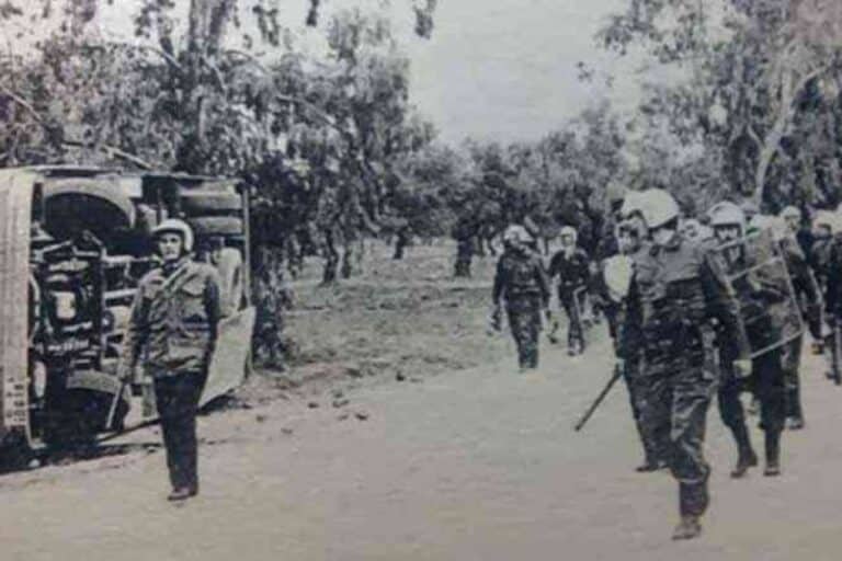 Σαν σήμερα: Άγρια επεισόδια μεταξύ κατοίκων και της Αστυνομίας για την κατασκευή του αεροδρομίου στα Σπάτα