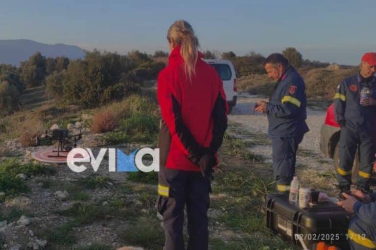 Εύβοια: Συνεχίζονται οι έρευνες για την εξαφάνιση ηλικιωμένου – Με σκύλο και drone η αναζήτηση του 90χρονου