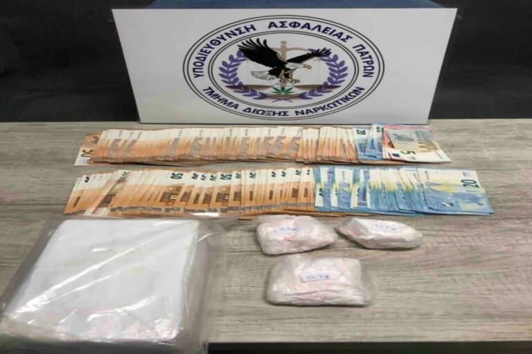 Πάτρα: Αστυνομικοί σταμάτησαν δοσοληψίες με κοκαΐνη – Το μοιραίο ραντεβού στην καντίνα
