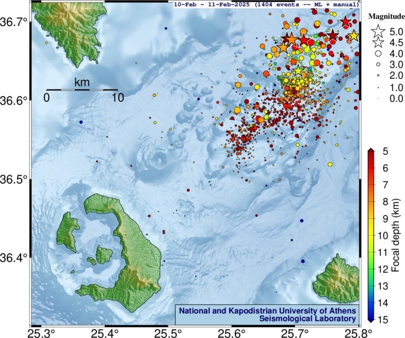 santorini seismoi ekpa 12 02 2025