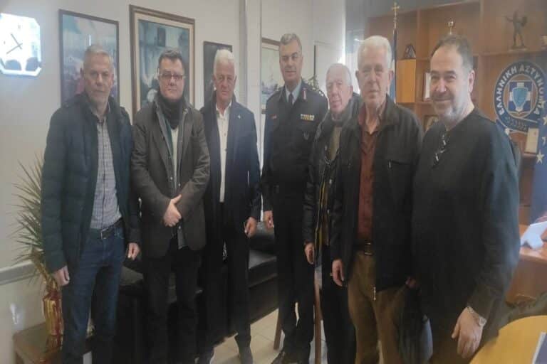Πάτρα: Ο Σύνδεσμος Αποστράτων ΕΛ.ΑΣ και πρώην Χωροφυλακής πραγματοποίησε εθιμοτυπικές επισκέψεις
