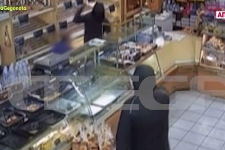 Βίντεο-ντοκουμέντο: Ιδιοκτήτης φούρνου στην Καισαριανή έδωσε μάχη με ληστές 