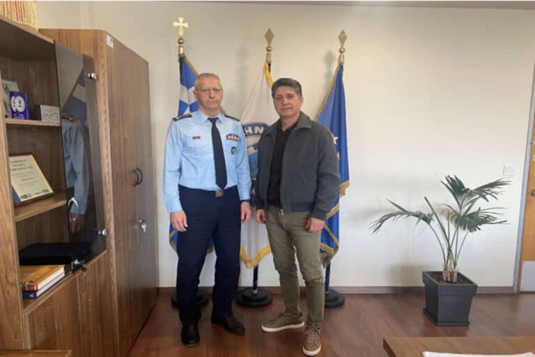 Ένωση Αστυνομικών Αλεξανδρούπολης: Με τον υπαρχηγό της ΕΛ.ΑΣ. συναντήθηκε ο πρόεδρος της