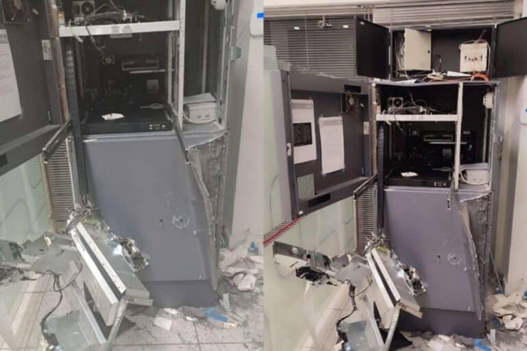Αγρίνιο: Διέλυσαν ΑΤΜ τράπεζας χωρίς να καταφέρουν να πάρουν χρήματα – Τρεις συλλήψεις από την ΕΛ.ΑΣ.
