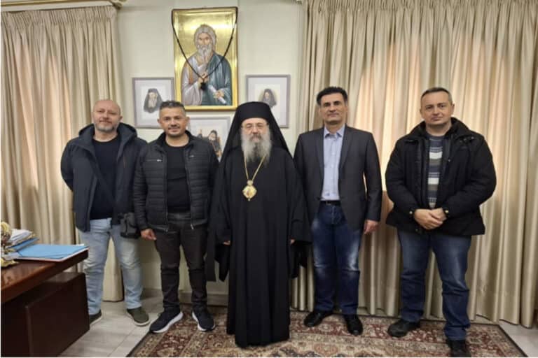 Η Ένωση Αστυνομικών Αχαΐας επισκέφθηκε τον Μητροπολίτη Πατρών Χρυσόστομο