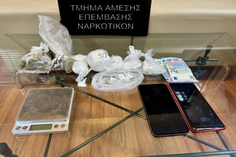 Καλλιθέα: Συνελήφθη 31χρονος Έλληνας για ναρκωτικά