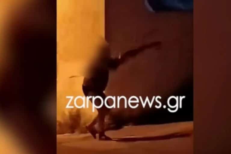 Αδιανόητο περιστατικό στην Κρήτη: Ημίγυμνος ηλικιωμένος βγήκε έξαλλος στους δρόμους και πυροβολούσε στον αέρα (βίντεο)