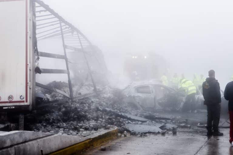 Τροχαίο στην Εγνατία Οδό: Ποινική δίωξη για κακούργημα στον οδηγό του φορτηγού