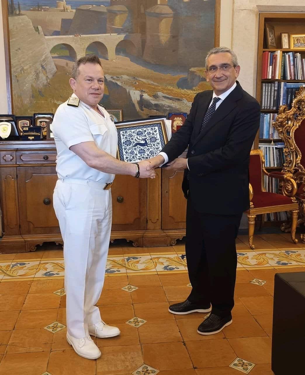 arxigos limenikou episkepsi rodos kos 21 05 2025 2