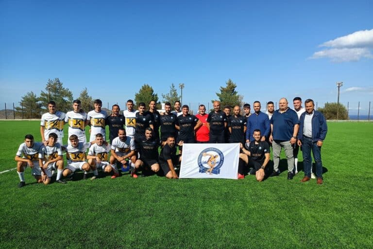 Αστυνομικοί έπαιξαν μπάλα για καλό σκοπό στην Κρήτη