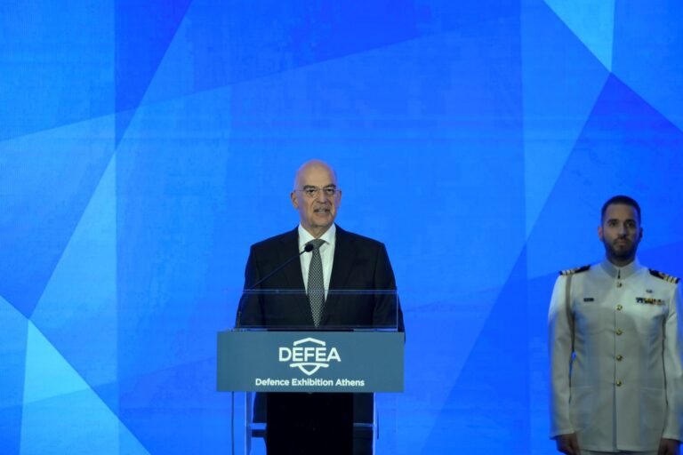 DEFEA 2025 – Νίκος Δένδιας: Οι χώρες που συνυπογράφουν το ευρωπαϊκό κεκτημένο έχουν θέση στην ευρωπαϊκή Άμυνα