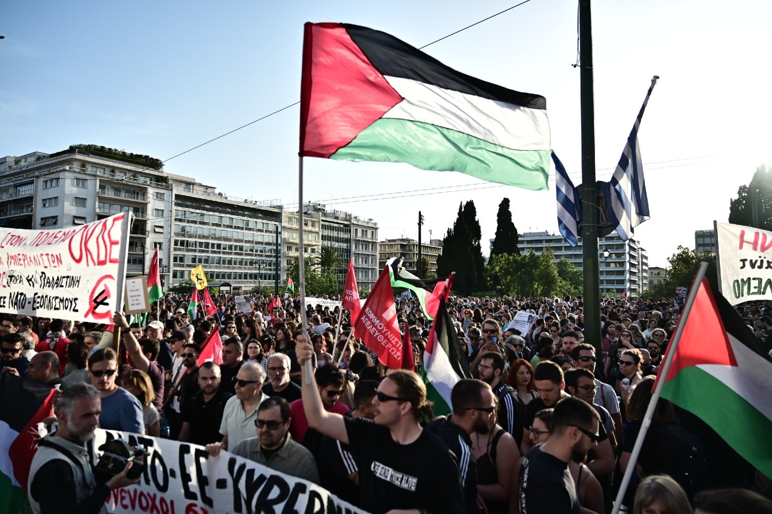 sigkentrosi palaistini syntagma 21 5 2025 2
