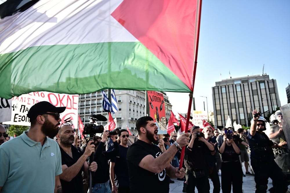 sigkentrosi palaistini syntagma 21 5 2025 3