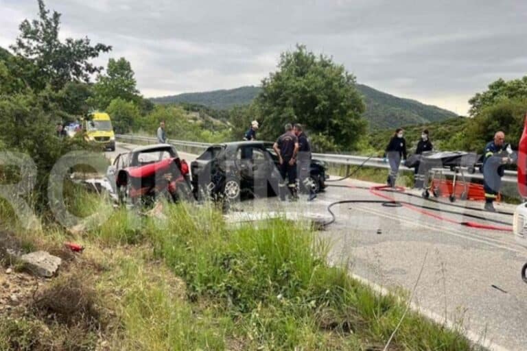 Καβάλα: 37χρονος απανθρακώθηκε μετά από σφοδρή σύγκρουση δύο αυτοκινήτων