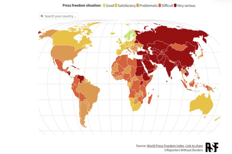 Ελευθερία του Τύπου: Στον πάτο της ΕΕ η Ελλάδα – «Συστημική κρίση» βλέπουν οι Δημοσιογράφοι Χωρίς Σύνορα