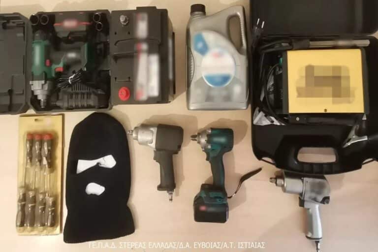 Εύβοια: Εξιχνιάσθηκαν δύο κλοπές από συνεργεία αυτοκινήτων – Ταυτοποιήθηκε ένας άνδρας