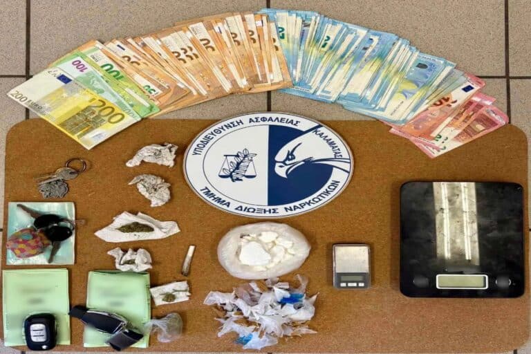 Συνελήφθη ένα άτομο για ναρκωτικά στη Μεσσηνία (εικόνες)