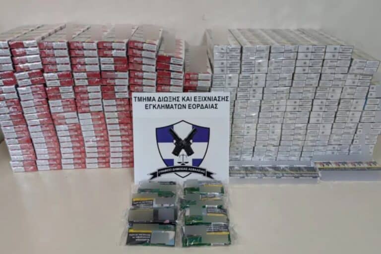 Πτολεμαΐδα: Συνελήφθη 49χρονος για λαθρεμπόριο καπνικών προϊόντων