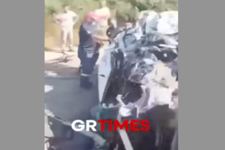 Θεσσαλονίκη: Συνελήφθη ο οδηγός του φορτηγού για το τροχαίο που σκοτώθηκαν πατέρας και γιος – Στο «Γεννηματάς» 43χρονη και 9χρονος (βίντεο)