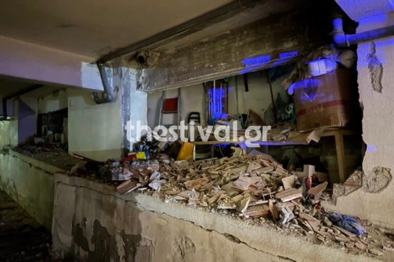 Θεσσαλονίκη: Ισχυρή έκρηξη σε πολυκατοικία – Τρομοκρατικό χτύπημα «βλέπει» η ΕΛ.ΑΣ (βίντεο)