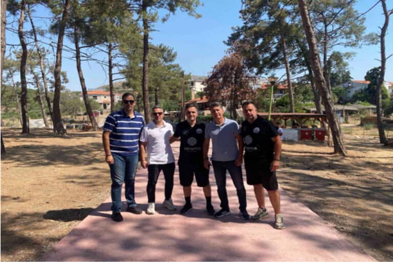 Ένωση Αστυνομικών Αλεξανδρούπολης: Αντιπροσωπεία της επισκέφθηκε στη Δημοτική Κατασκήνωση Μάκρης