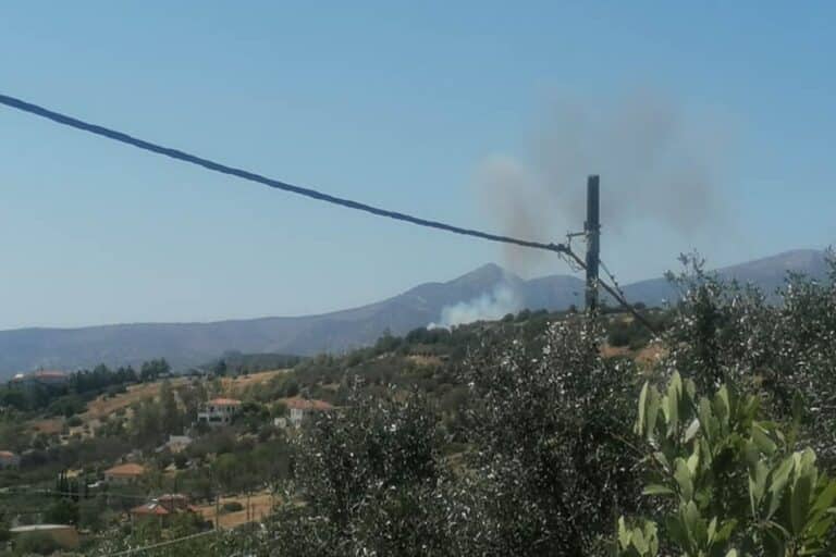 Φωτιά τώρα στην Κερατέα – Οι πρώτες πληροφορίες