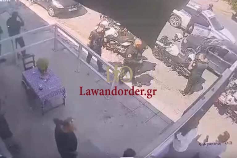 Βίντεο-ντοκουμέντο «L&O»: Η στιγμή της σύλληψης των ένοπλων ληστών που μπήκαν σε κατάστημα ΟΠΑΠ στις Αχαρνές