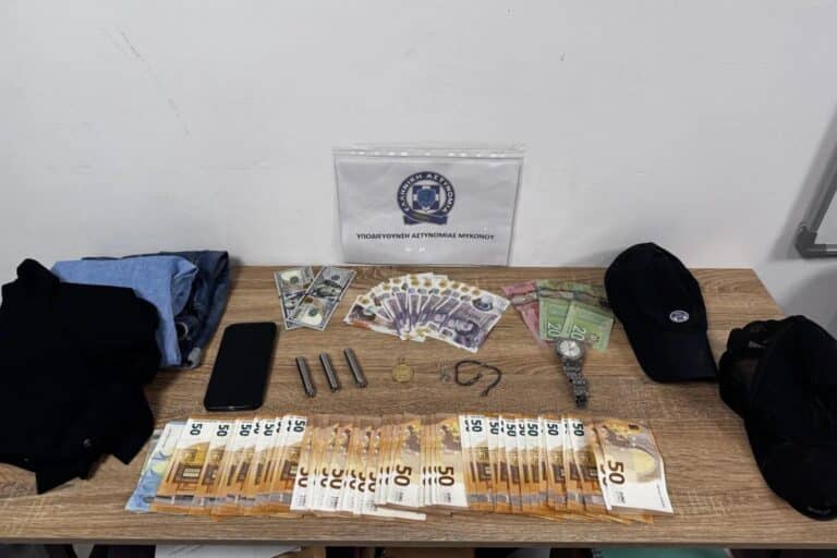 Τέλος στη δράση 44χρονου αλλοδαπού διαρρήκτη κατάφερε να βάλει η Υποδιεύθυνση Αστυνομίας Μυκόνου