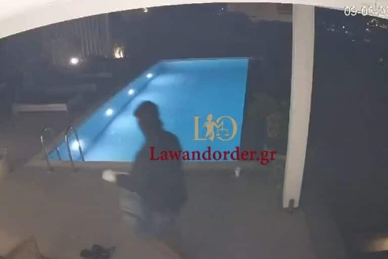 Καρέ καρέ η δράση του «ποντικού» που άρπαζε Rolex και Chanel από βίλες στη Μύκονο! (βίντεο)