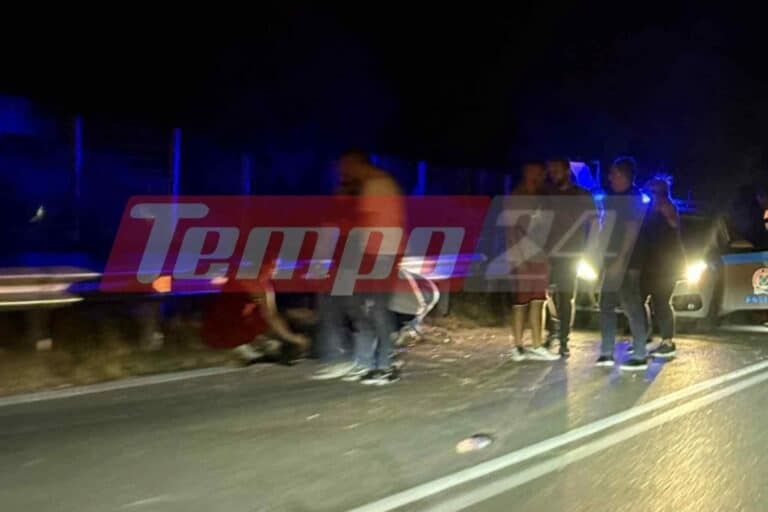 Τροχαίο στην Αχαΐα: Εξετράπη μηχανή και τραυματίστηκαν δύο άτομα