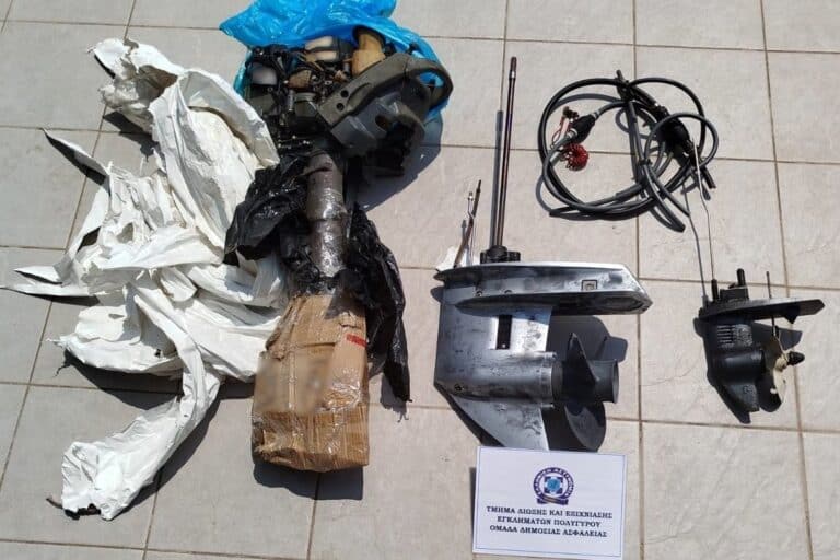 Χαλκιδική: Εξαρθρώθηκε σπείρα που έκλεβε κινητήρες σκαφών – Λεία άνω των 530.000 ευρώ (εικόνες)