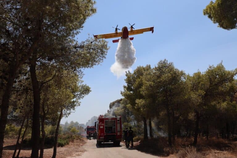 Φωτιά τώρα στα Γρεβενά: Καίει στον Άγιο Κοσμά – Ήχησε το 112