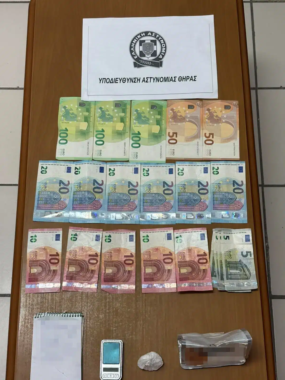 narkotika santorini elas 29 08 2025