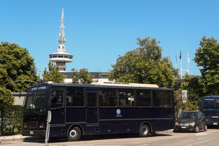 ΔΕΘ: «Φρούριο» το κέντρο της Θεσσαλονίκης με 3.000 αστυνομικούς, drones και κάμερες σώματος (βίντεο)