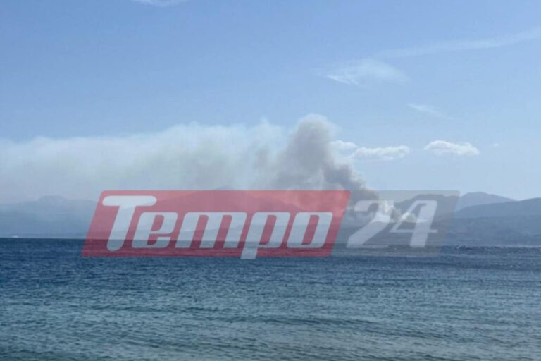 Μαίνεται η φωτιά στην Αχαΐα: Εκκενώθηκαν οικισμοί – Ενισχύθηκαν οι πυροσβεστικές δυνάμεις (βίντεο)