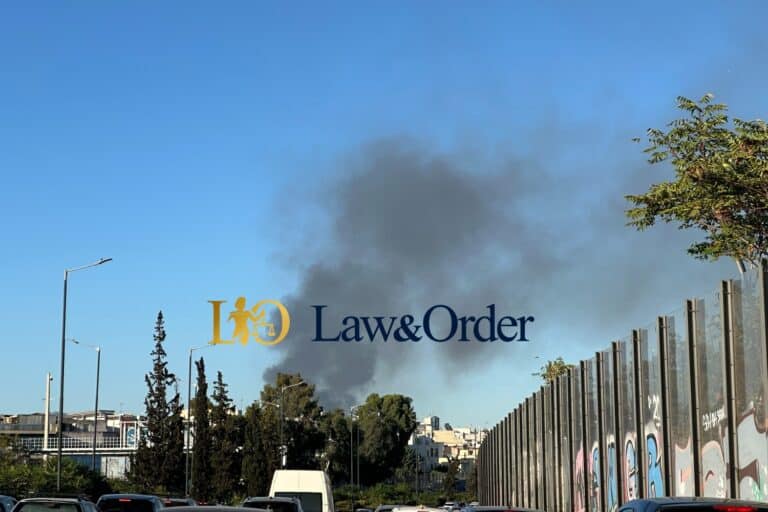 Φωτιά στο Μενίδι – Ήχησε το «112» (εικόνες)