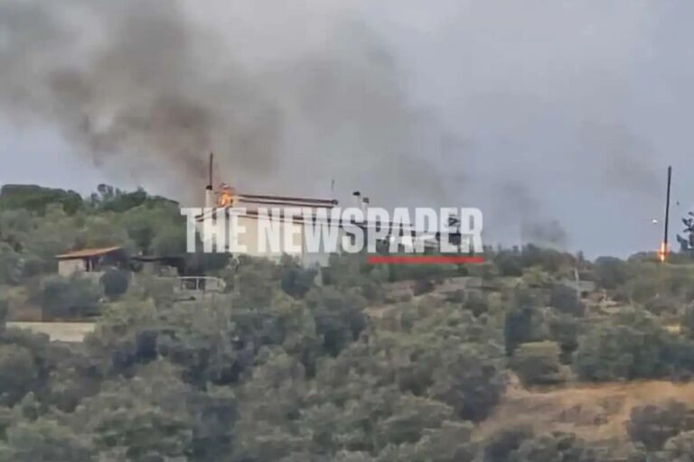 Φωτιά σε δασική έκταση στον Βόλο: Έκτακτη κινητοποίηση της Πυροσβεστικής στην Καντήραγα