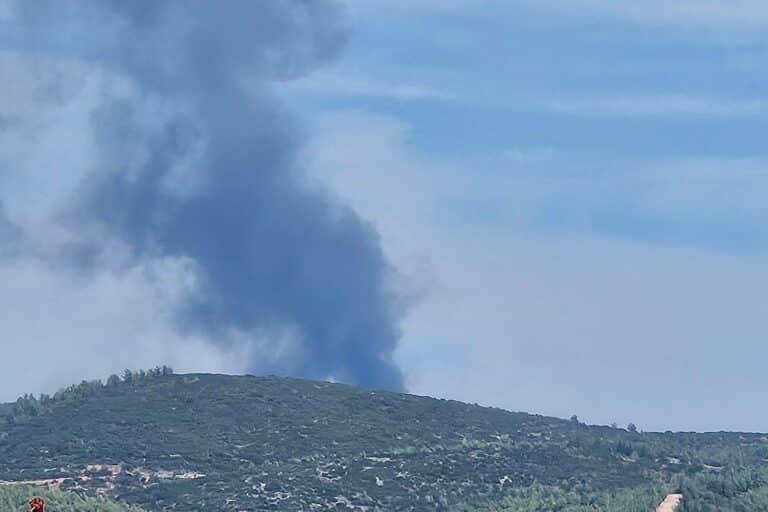 Φωτιά τώρα στην Πυλαία Θεσσαλονίκης – 112 για ετοιμότητα, σηκώθηκαν επτά εναέρια