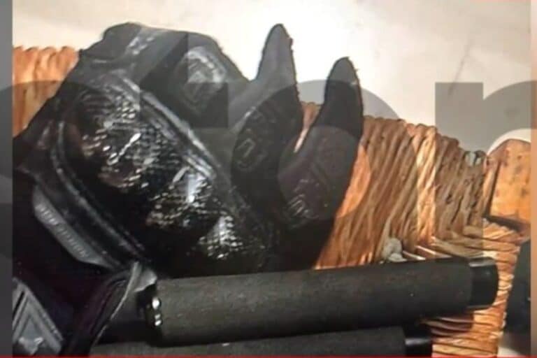 Εξάρχεια: Τα γκλομπ και τα γάντια που είχαν πάνω τους οι γιοι του πρώην υπουργού του ΣΥΡΙΖΑ (βίντεο)