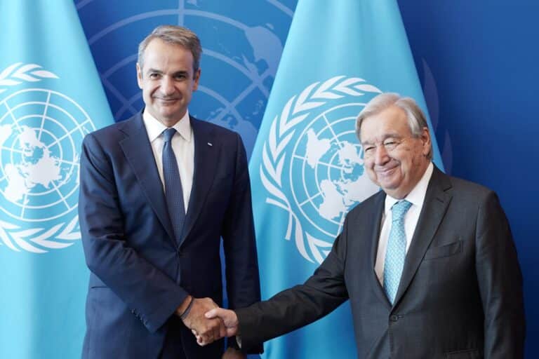 Ο Μητσοτάκης στον ΟΗΕ: «Η Ελλάδα δεν νιώθει ασφαλής απέναντι σε απειλές, επενδύει πάνω από 3% του ΑΕΠ στην άμυνα»