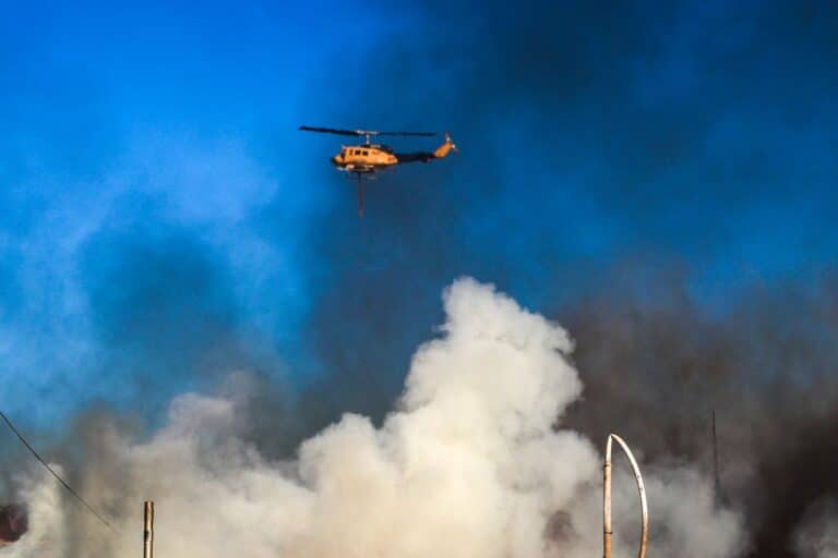 Συναγερμός στη Νύβριτο Γόρτυνας: Μεγάλη πυρκαγιά σε γεωργική έκταση