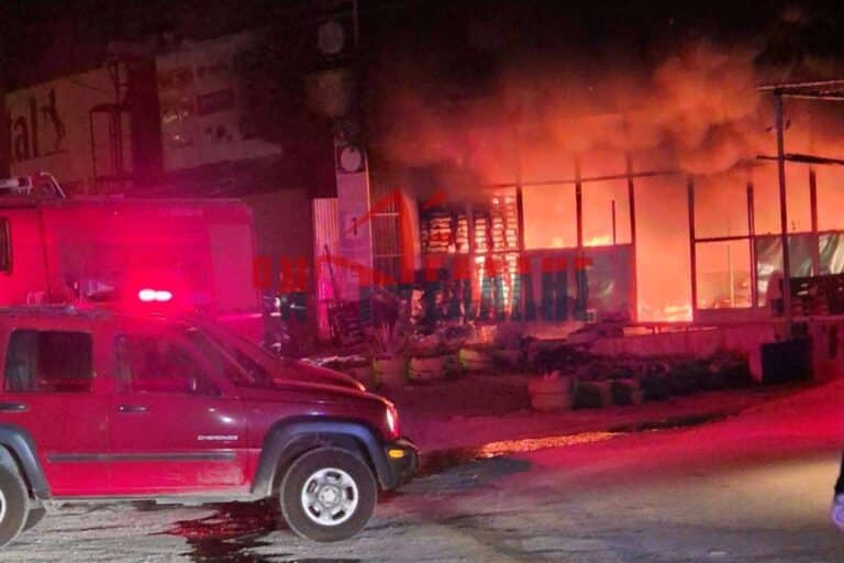 Φωτιά σε αποθήκη στην Κατερίνη – Μεγάλη κινητοποίηση της Πυροσβεστικής (βίντεο)