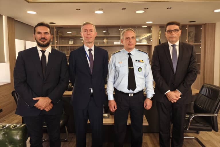 Αξιωματούχοι της Γαλλικής Πρεσβείας επισκέφθηκαν τον Γενικό Αστυνομικό Διευθυντή Αττικής
