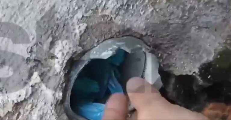 Ασπρόπυργος: 38χρονος Ρομά έκρυβε ηρωίνη μέσα σε σωλήνα αποχέτευσης πλυντηρίου (βίντεο)