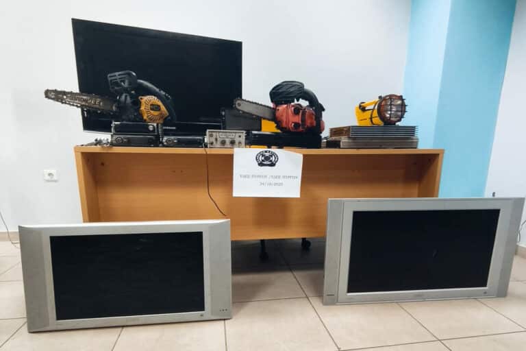 Ένωση Αστυνομικών Ηλείας: Εξέφρασε τα συγχαρητήριά της για την εξιχνίαση σειράς περιπτώσεων κλοπών