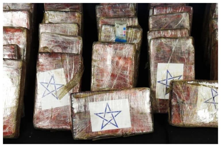 Κοκαΐνη άνω του 1 εκατ. ευρώ εντοπίστηκε σε κοντέινερ με μπανάνες στον Πειραιά (εικόνα)